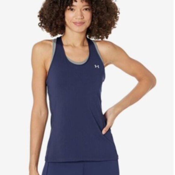 Under Armour Tops - Under Armour Navy Blue Athletic Racerback Tank Top, Multiple Sizes, NWT!!